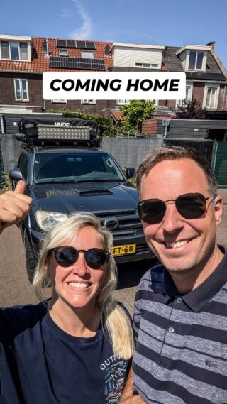 Na 423 dagen hebben we onze auto weer voor ons huis in Nederland geparkeerd! Het was de BESTE tijd van ons leven, 50.000 kilometer rond de wereld rijden. Overlanding van Nederland naar Singapore, naar de VAE en onze reis eindigen in Zuid-Afrika. 13 maanden, 25 landen doorkruisend. UNREAL!!!We gaan aan de auto werken om haar te repareren. Als je het niet hebt gevolgd, onze auto is besmet geraakt tijdens het transport en is op dit moment niet veilig om langere tijd mee te rijden. We hebben al een laboratorium in Nederland gevonden dat de auto gaat testen, dus we gaan! We houden jullie op de hoogte 🚀Tot de volgende 🫡Heb je vragen over onze overlandexpeditie? Laat het ons weten in de comments 👇 we helpen graag! #wereldreis #riparoundtheworld #overlandjournal #overlandinglife #overlanders #dutchvanlife #vanlifenl #overlandtravel #roadtripadventures