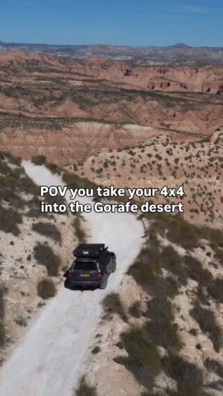 What if there’s another way?

To escape the crowds. Because yes, this is also Spain.

But more importantly: to choose how you spend your time.

This is what our weekends look like now 🧡

Gorafe surprised us; we absolutely loved it! Those badlands views are unlike anything we've seen before.

Have you heard of this place before?

#overlandtravel #gorafe  #spaintrip #sierranevada #4x4ing