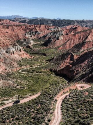 This is NOT the Spain we expected 🤯

We’re driving ridges with nothing but desert landscapes stretching to the horizon. Then we drop into canyons, kicking up dust with our tyres. Hours pass without seeing a single car.

Set up camp on a hill with stellar views of the badlands. Cooking, watching the sky turn orange, then fade into a sky full of stars.

Hard to believe this is still Southern Spain.

About half of this route really needs a 4x4 / high clearance. The other half is easily doable with a van (we get that question a lot 😅). 

What. A. Spot.

When we got back home 2 old pipes gave up after all that rough terrain. Nothing dramatic though. New parts are on the way and we’ll be back out there soon for more weekend trips 😍

Would you drive this?

📍 Gorafe Desert, Spain

#gorafe #sierranevada #spaintrip #overlandtravel #overlandbound