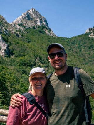 Hiking Picos de Europa & Riaño ⛰️First up was Pico Gilbo, often called the "Matterhorn of León". A relatively short hike, but one that pushed us a bit outside our comfort zone. Steep sections, scrambling, some hands-on climbing, and plenty of exposure. We took it poco a poco, a lesson Spain keeps teaching us. Slow and steady gets you there too. We met a Dutch guy in his seventies hiking the route by himself. At an age when many people assume adventure is behind them, he was out there tackling this peak with a huge smile on his face. And better yet, he overtook us with ease on the way down. Goals! 😏A few days later we hiked the famous Ruta del Cares. Around 25 km return, carved into the cliffs of a spectacular gorge. The trail follows an old maintenance path built for a water canal, taking you along sheer drops, through tunnels blasted into the mountain, and past some of the most impressive scenery we've seen in Spain. 100% recommend. 🥾 Pico Gilbo• ~8.5 km• ~700 m elevation gain, quite steep and technical• 5.5 hours🥾 Ruta del Cares • ~25 km return• ~800 m elevation gain, easy trail• 6.5 hoursEnding the day with cider and pizza, on a buzzing terrace filled with hikers from around the world, in the highest village of the Picos. What a life.The Picos de Europa had been on our list for years, and somehow they still exceeded expectations. And there's plenty more to come! Ruta del Cares has to be one of our fav hiking trails of all time. What's yours? #northernspain #picosdeeuropa #hikingspain #riaño #spaintrip
